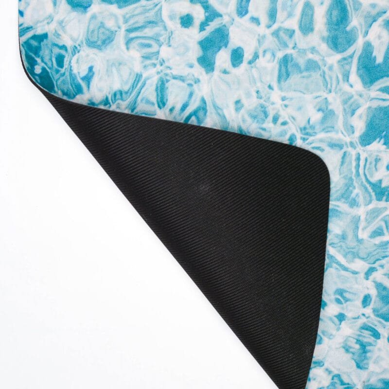 RUGRUGRUG AquaGuard Non Slip Quick Dry Mat Ocean Waves 11