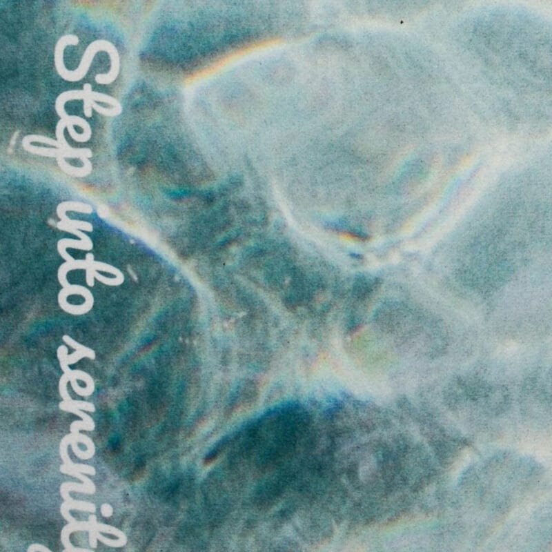 RUGRUGRUG AquaGuard Non Slip Quick Dry Mat Ocean Waves 12