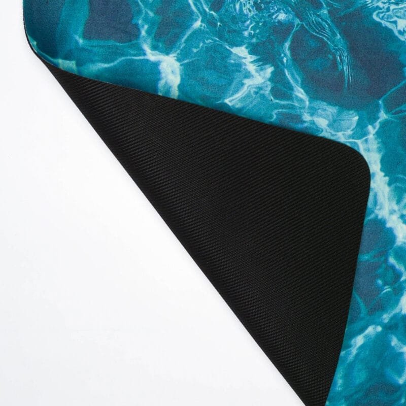 RUGRUGRUG AquaGuard Non Slip Quick Dry Mat Ocean Waves 9