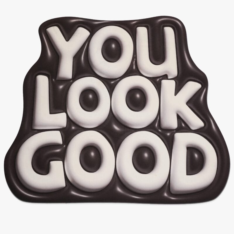 AquaGuard "YOU LOOK GOOD" Black Mat