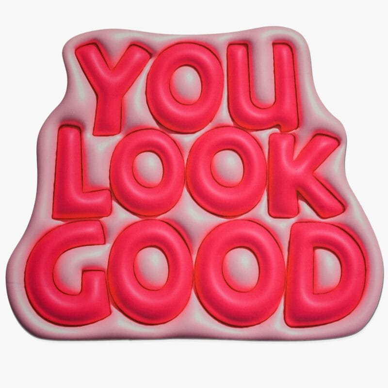 AquaGuard "YOU LOOK GOOD" Pink Mat